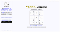 Desktop Screenshot of game.websudoku.com