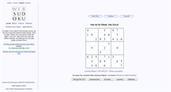 Desktop Screenshot of de2.websudoku.com