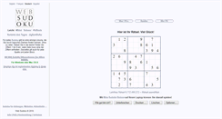 Desktop Screenshot of de.websudoku.com