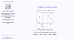Desktop Screenshot of es2.websudoku.com