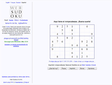 Tablet Screenshot of es2.websudoku.com