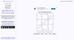 Desktop Screenshot of expatwoman.websudoku.com