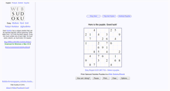 Desktop Screenshot of en.websudoku.com