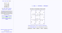 Desktop Screenshot of es.websudoku.com