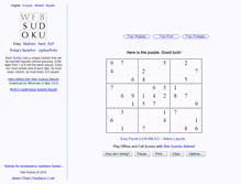 Tablet Screenshot of forums.websudoku.com
